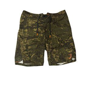 5.11 Tactical Mens Green Camo Board Shorts Size XL